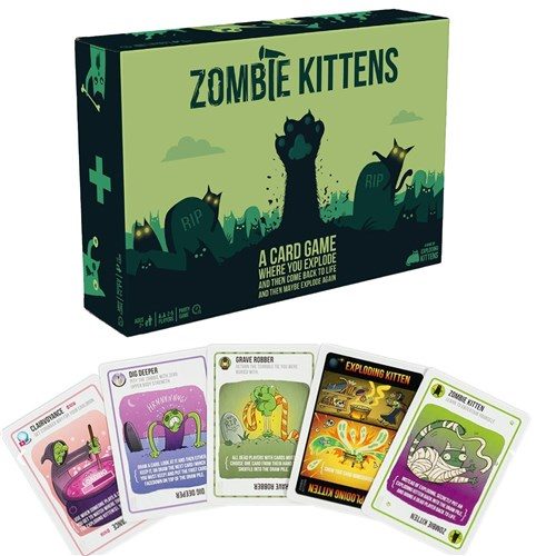 🧟♂️🐱 Exploding Kittens: Edición Zombi - Adios Wifi