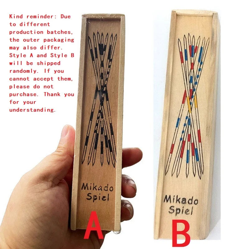 🌈🪵 Juego de Palitos Mikado de Madera – Diversión Clásica para Pequeños y Grandes - Adios Wifi