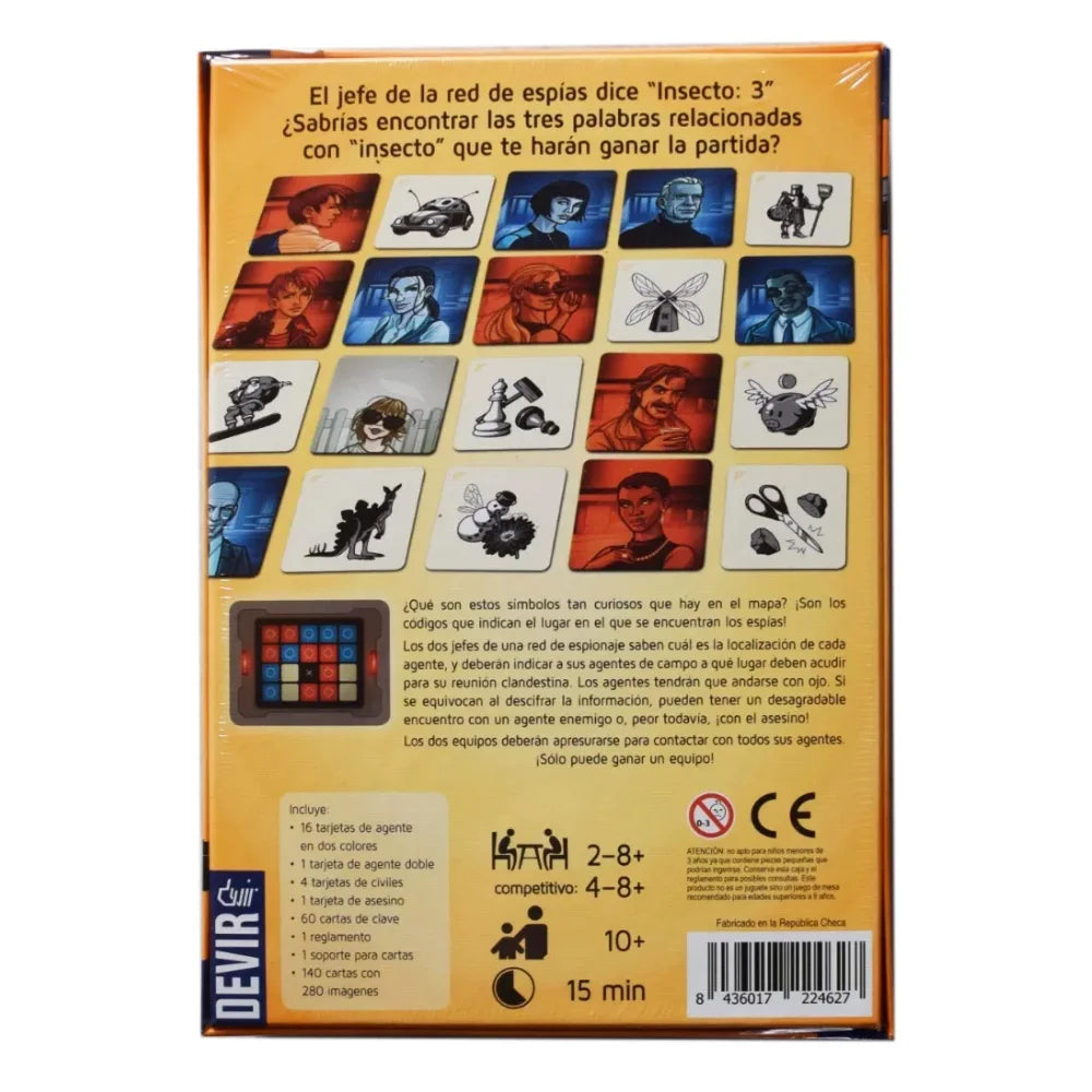 🕵️‍♂️🖼️ Código Secreto Imágenes – Juego de Mesa de Devir - Adios Wifi