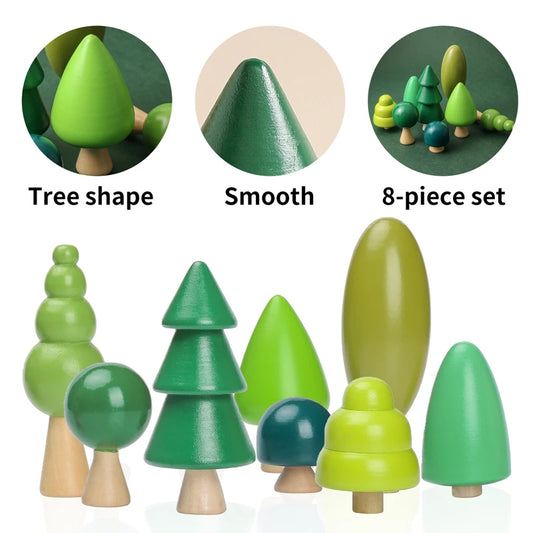 Árboles de Bosque de Madera - Adios Wifi