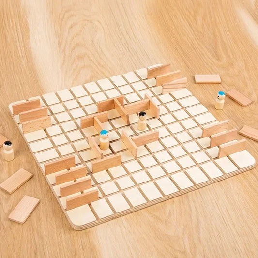 Juego de Mesa Quoridor - Desafío Estratégico para 2 Jugadores - Adios Wifi