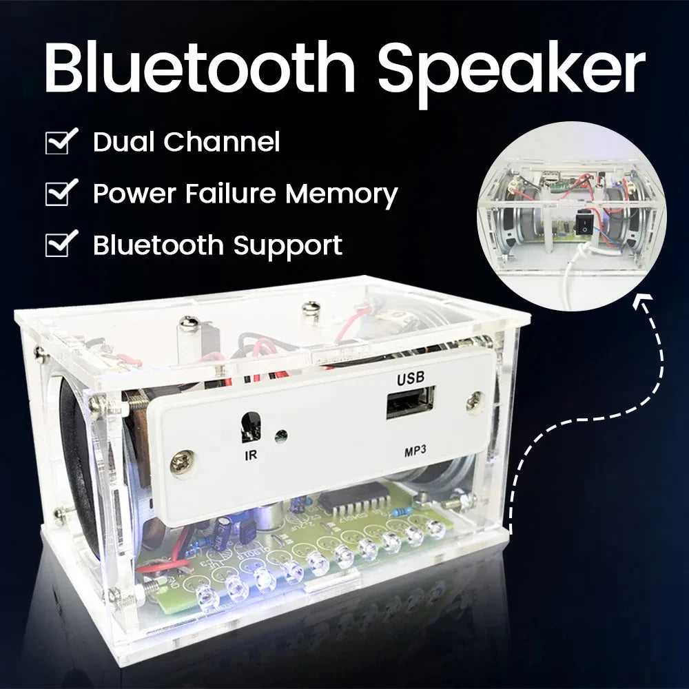 🎵 Kit DIY de Altavoz Bluetooth - Proyecto de Electrónica - Adios Wifi
