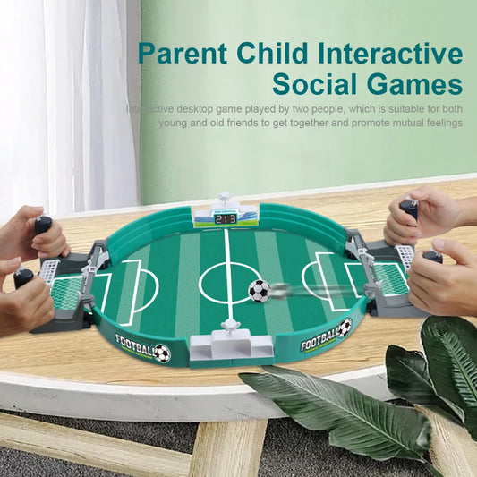 Mini Futbolín Interactivo – Juego de Fútbol de Mesa para Padres e Hijos - Adios Wifi