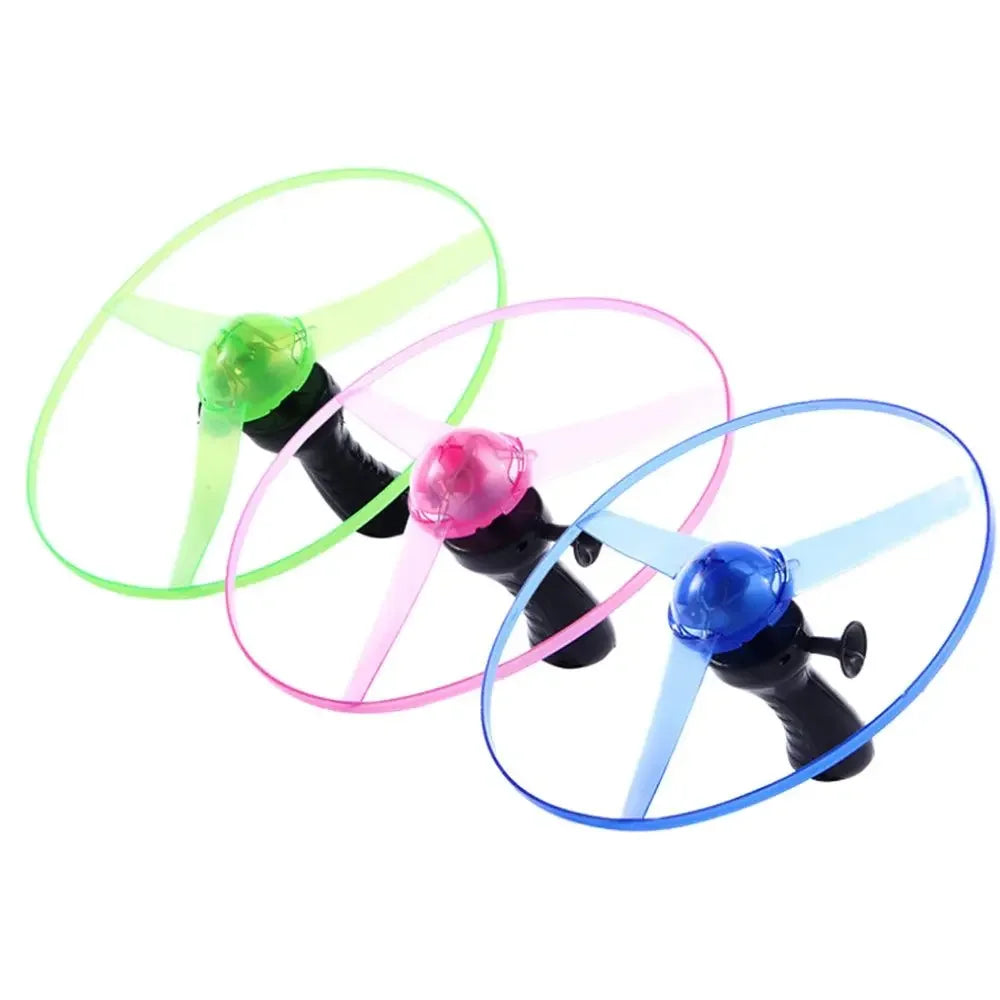 Juguetes de Hélice de Disco Volador Luminoso – Juguete de OVNI Volador con Iluminación LED - Adios Wifi