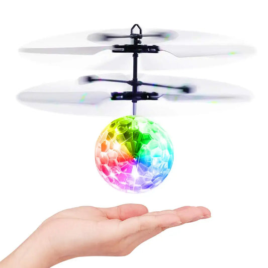 Bola Voladora LED con Control por Gestos - Juguete Luminoso Interactivo - Adios Wifi