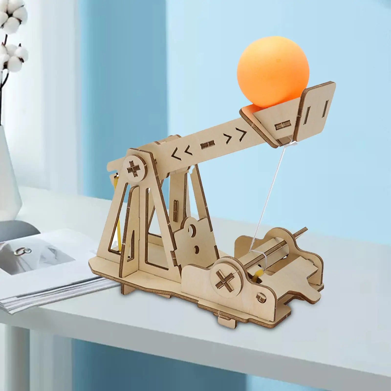 🧠 Kit de Catapulta STEM - Juguete Educativo y Experimento Científico DIY - Adios Wifi