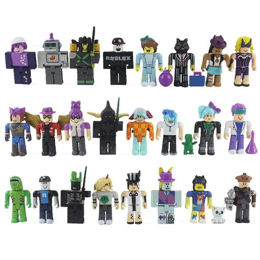 Figuras de Personajes del Juego Roblox - Adornos Decorativos para Escritorio (Pack de 24 Uds) - Adios Wifi
