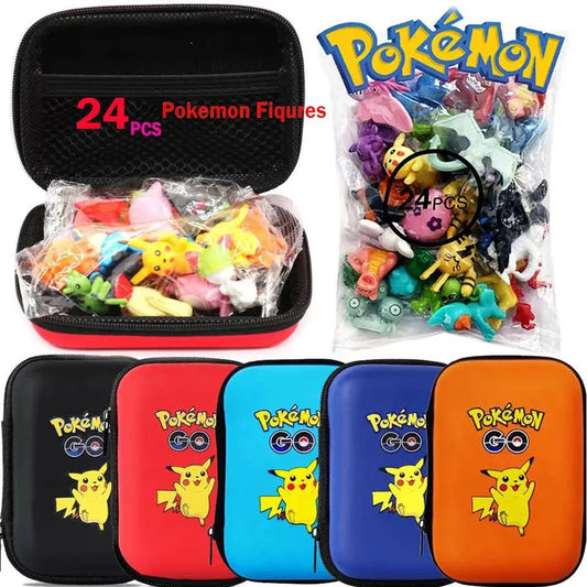 🧡 Set de 24 Mini Figuras de Acción Pokémon – Sin Repetidos 🎁 - Adios Wifi