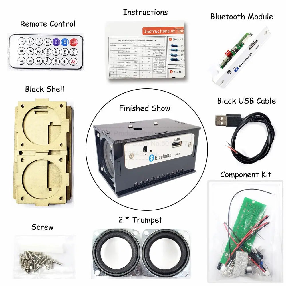 🎵 Kit DIY de Altavoz Bluetooth - Proyecto de Electrónica - Adios Wifi