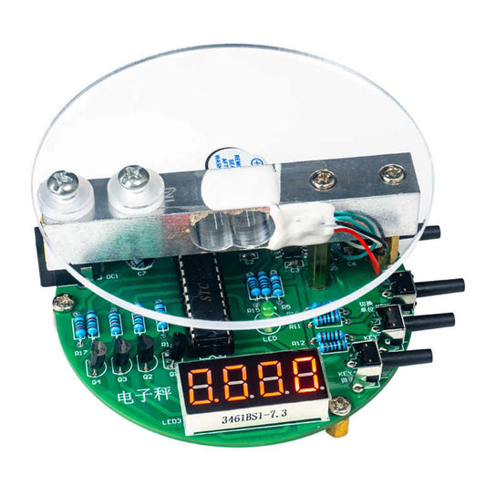 Kit DIY de Báscula Electrónica: Aprende a Construir Tu Propia Balanza Digital de 1KG con Pantalla LED - Adios Wifi